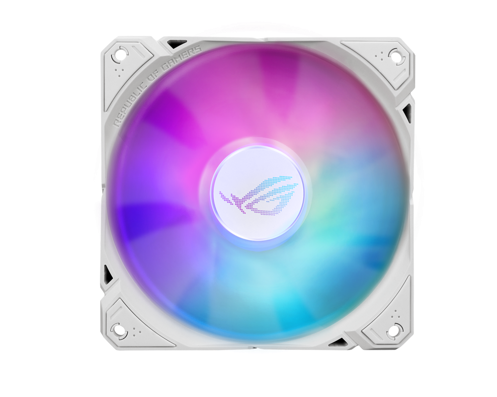 Охладител за процесор ASUS ROG RYUO III 360 ARGB white edition all-in-one CPU liquid cooler with Asetek 8th gen pump solution and Anime Matrix LED Display 10
