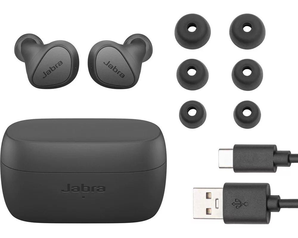Слушалки Блутут слушалки Jabra Elite 4, Dark Grey 4