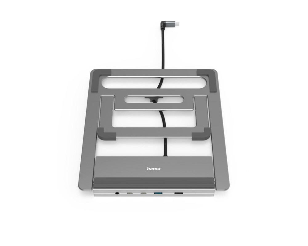 Докинг станция Докинг станция Hama "Connect2Office Stand" USB-C, Стойка за лаптоп, 12 порта 3