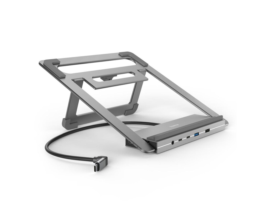 Докинг станция Докинг станция Hama "Connect2Office Stand" USB-C, Стойка за лаптоп, 12 порта 4