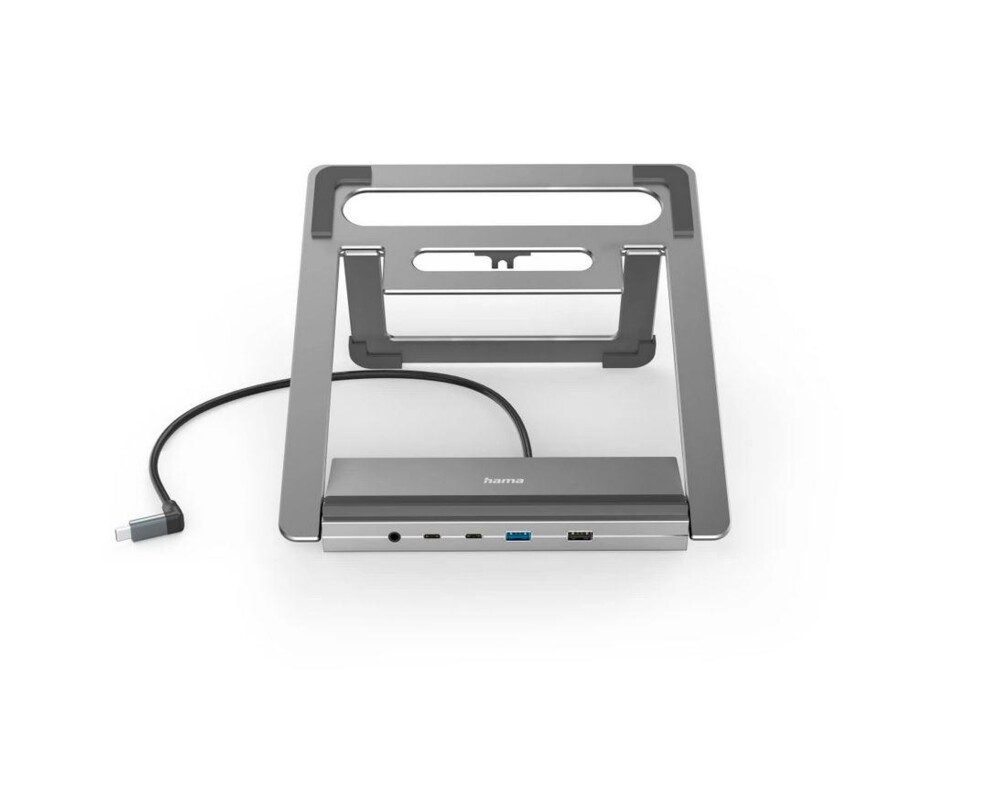 Докинг станция Докинг станция Hama "Connect2Office Stand" USB-C, Стойка за лаптоп, 12 порта 8