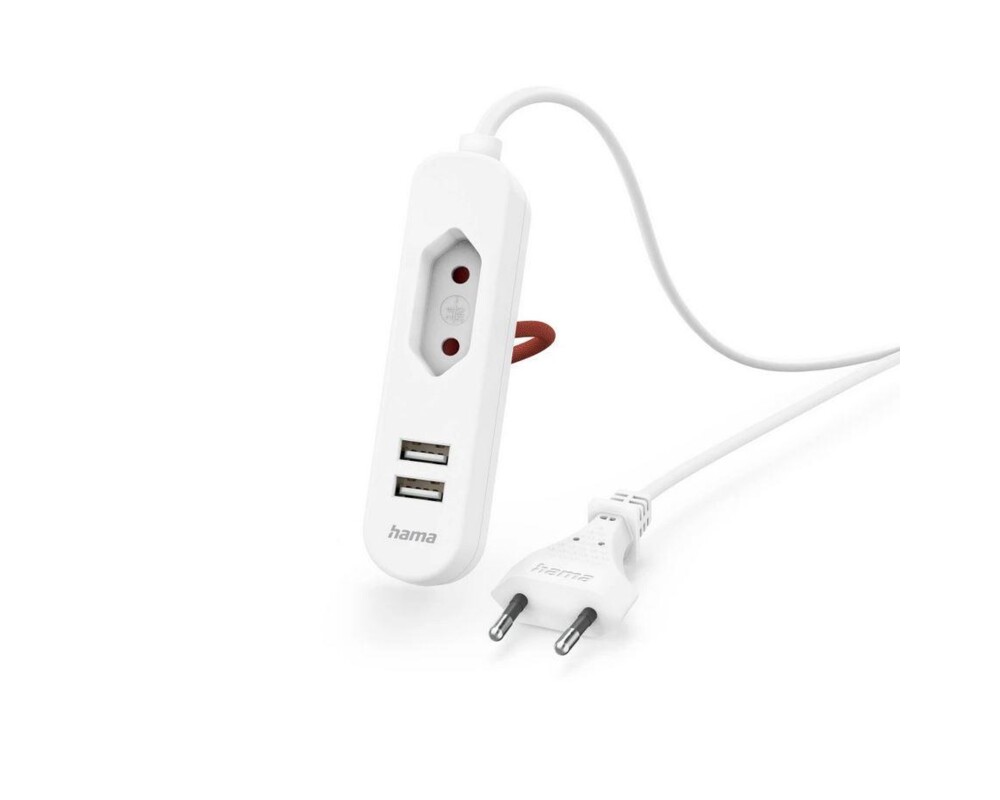 Зарядно USB захранване/разклонител 1,9 м, HAMA-223202 2