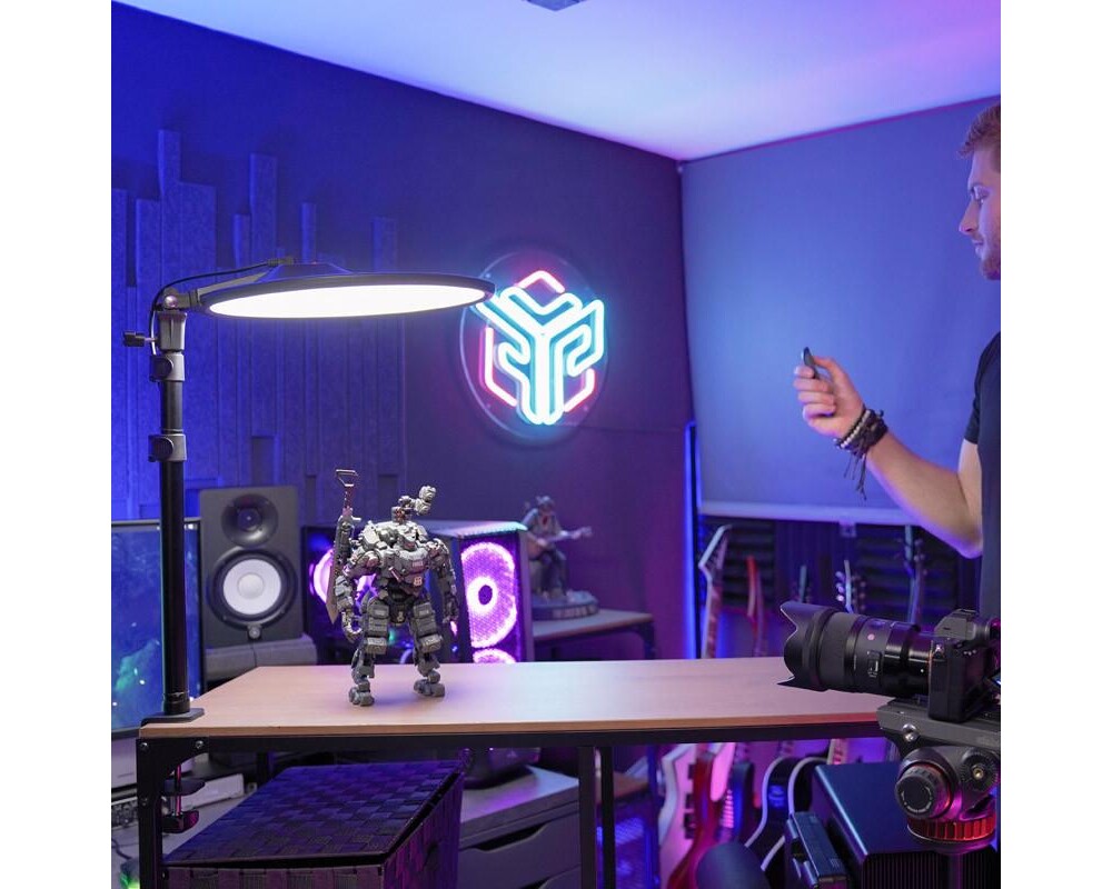 Видео и стрийминг Осветление за стрийм Streamplify Glow Light 14, Черна 7