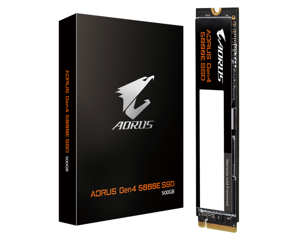 SSD 500GB Gigabyte AORUS 5000E M.2 2280 PCIe 4.0 SSD 7
