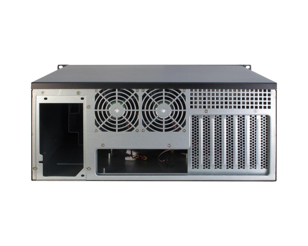 Кутия InterTech 4U-4098-S, 4U, 19", Чернa 3