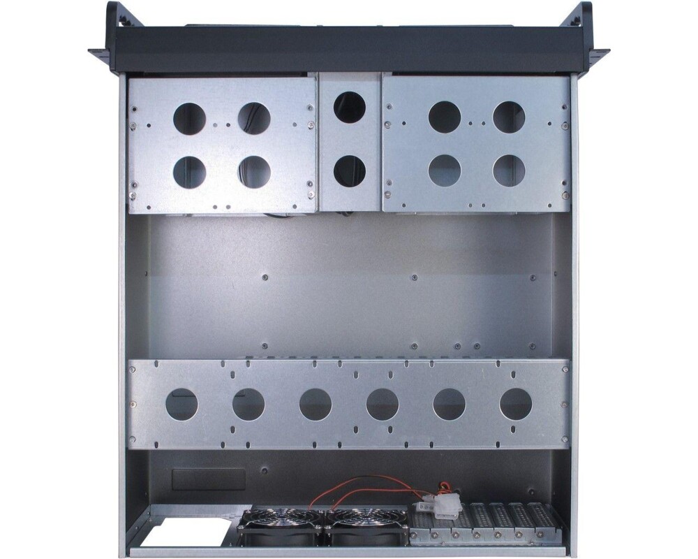 Кутия InterTech 4U-4098-S, 4U, 19", Чернa 5