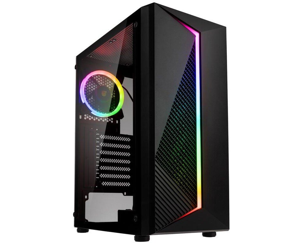 Кутия Kolink Inspire X3 ATX ARGB Mid Tower, Черна