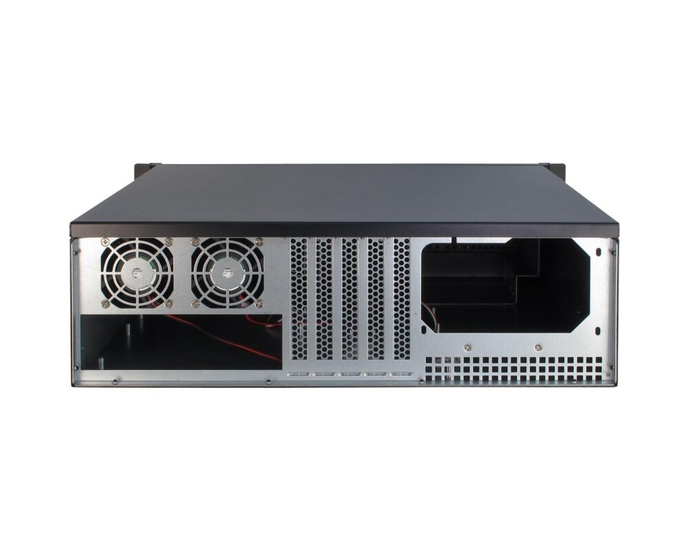 Кутия за сървър InterTech 3U 3098-S, 19", Чернa 3