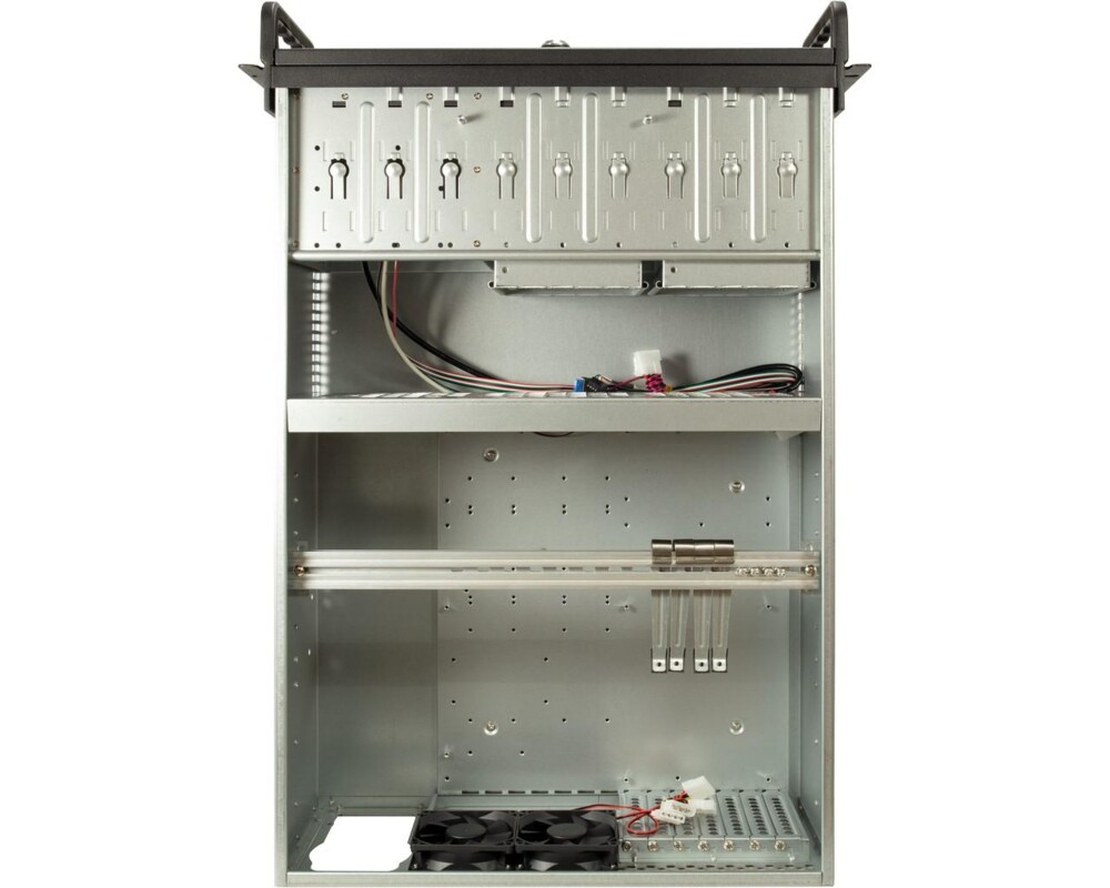 Кутия за сървър InterTech 4U-4129L - Mini ITX, mATX, μATX, ATX, SSI EEB, Чернa 4