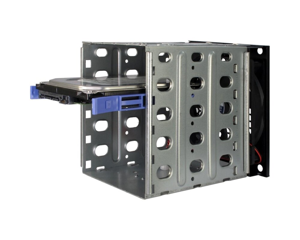 Кутия за сървър InterTech 4U-4129L - Mini ITX, mATX, μATX, ATX, SSI EEB, Чернa 6