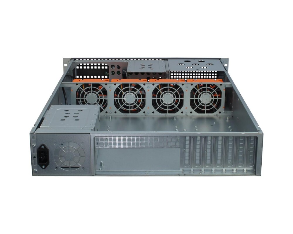 Кутия за сървър InterTech 2U 2129-N - Mini ITX, mATX, μATX, ATX, eATX, SSI EEB, Черна 2