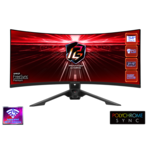 <span>Монитор</span> ASRock PG34WQ15R3A, 34" UHD (3440 x 1440) VA 1500 Curved, 165Hz, 1ms, HDMI, DisplayPort AMD FreeSync WiFi <span class='catalog-num-in-name'>PG34WQ15R3A</span> - 