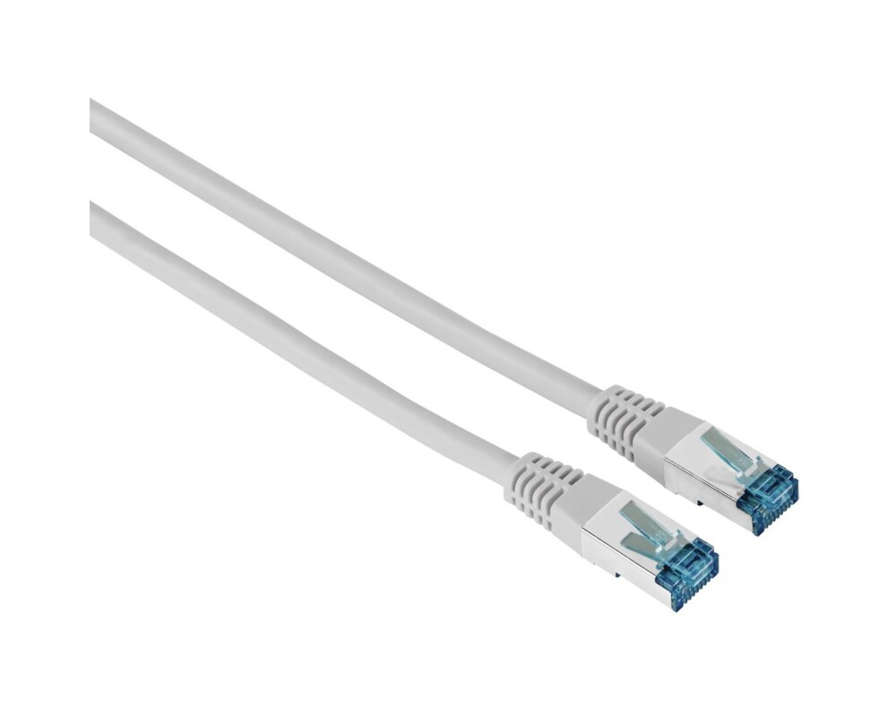 Мрежов кабел HAMA F/UTP, CAT 6, RJ-45 - RJ-45, 1Gbit/s, 5.0 m, Сив, Булк 2