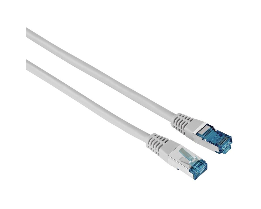 Мрежов кабел HAMA F/UTP, CAT 6, RJ-45 - RJ-45, 1Gbit/s, 10.0 m, Сив, Булк 2