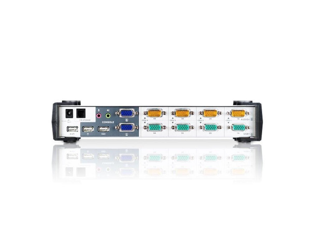 KVM switch KVMP превключвател, ATEN CS1744C-AT, 4-портов 3