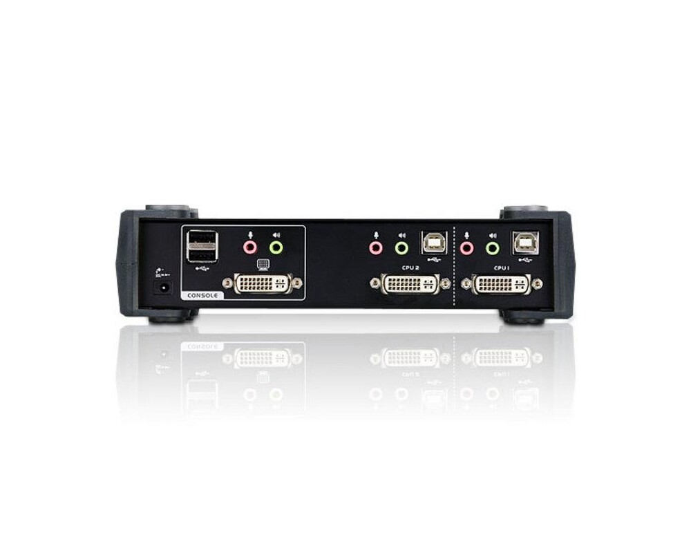 KVM switch KVMP превключвател, ATEN CS1762A-AT, 2-портов 3