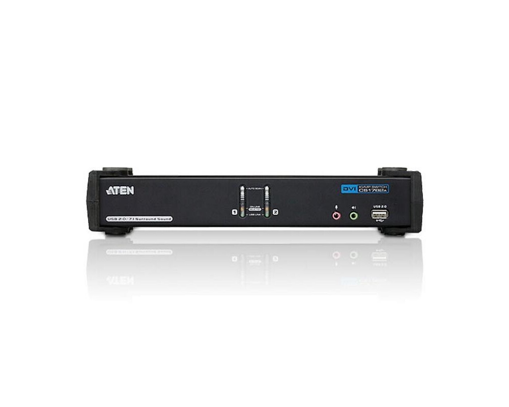 KVM switch KVMP превключвател ATEN CS1782A 2-портов 2