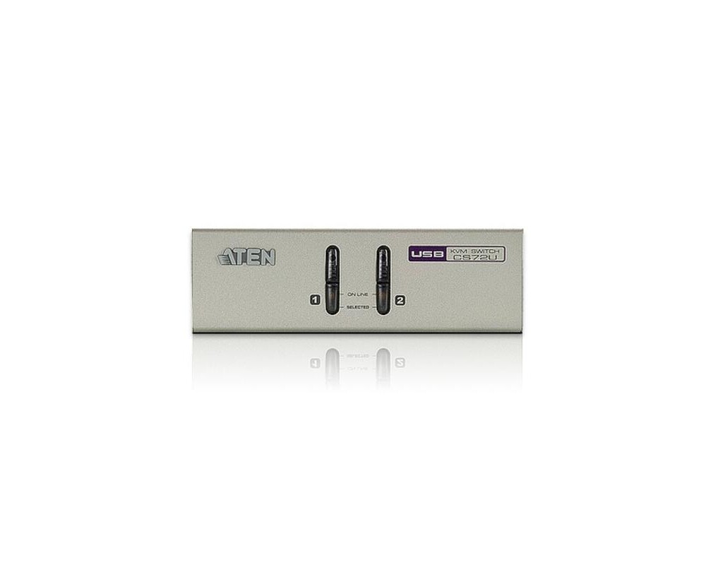KVM switch KVMP превключвател, ATEN CS72U, 2-портов 2