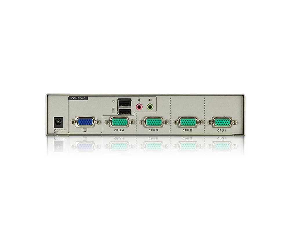 KVM switch KVMP превключвател, ATEN CS74U, 4-портов 3