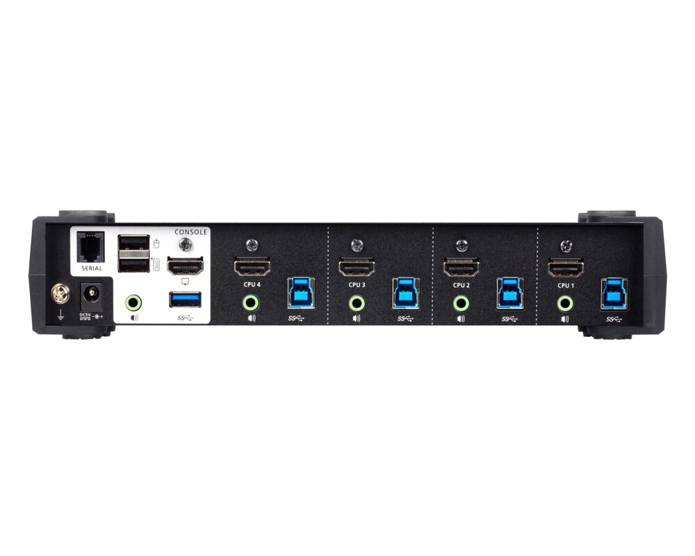 KVM switch KVMP превключвател ATEN CS1824, 4-портов, 4K, USB 3.0, HDMI Audio 3