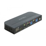 <span>KVM switch</span> KVM превключвател, Delock 11482, 2-портов, USB, DisplayPort, Audio <span class='catalog-num-in-name'>DELOCK-11482</span> - 