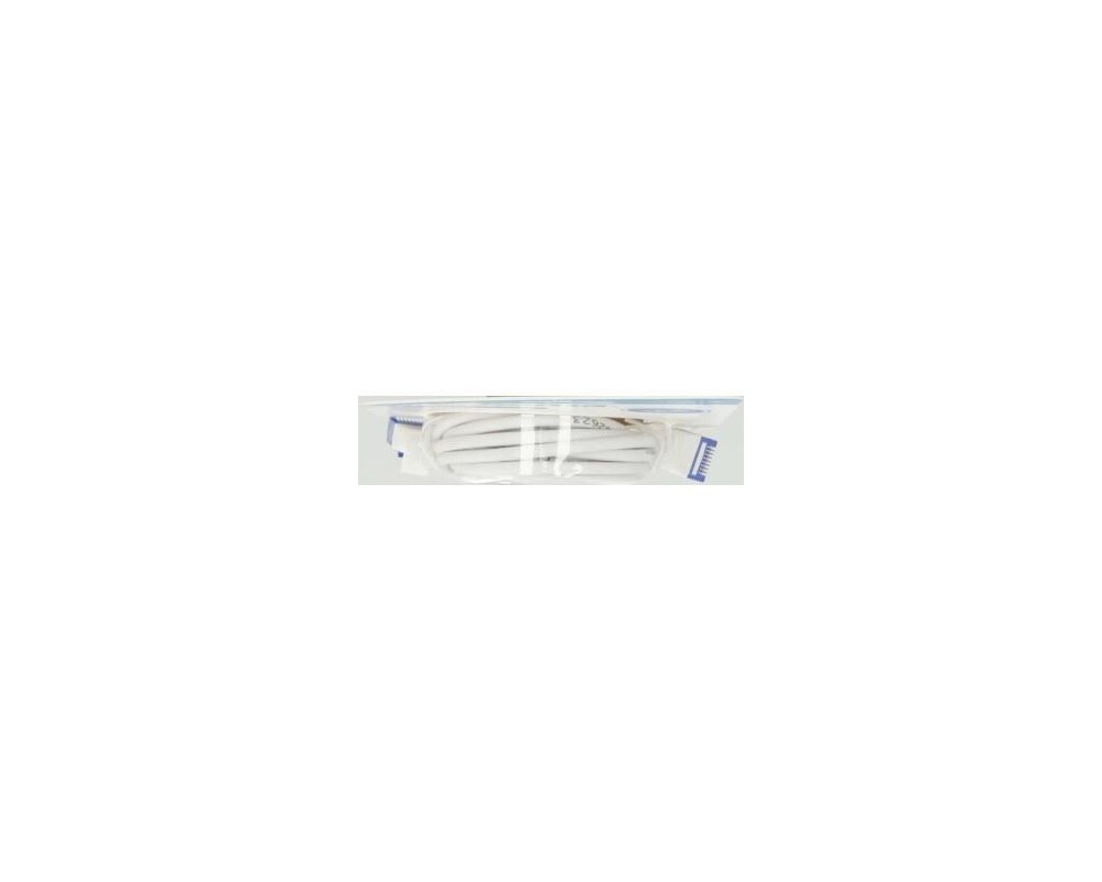 Мрежов кабел HAMA Flexi-Slim, U/UTP CAT 6a, 10 Gbit/s, RJ-45 - RJ45, 1.50 m, Бял 3