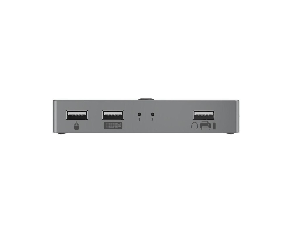 KVM switch KVM превключвател Hama Connect2Switch, 4-портов, USB, HDMI, Вкл. кабели 3
