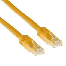  ACT U/UTP, CAT 6, RJ-45 - RJ-45, 3 m, Медни проводници, Жълт, Булк опаковка 652270 EWENT-ACT-IB8803 на топ цена - PIC.bg