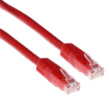  ACT U/UTP, CAT 6, RJ-45 - RJ-45, 1 m, Медни проводници, Червен, Булк опаковка 652285 EWENT-ACT-IB8501 на топ цена - PIC.bg