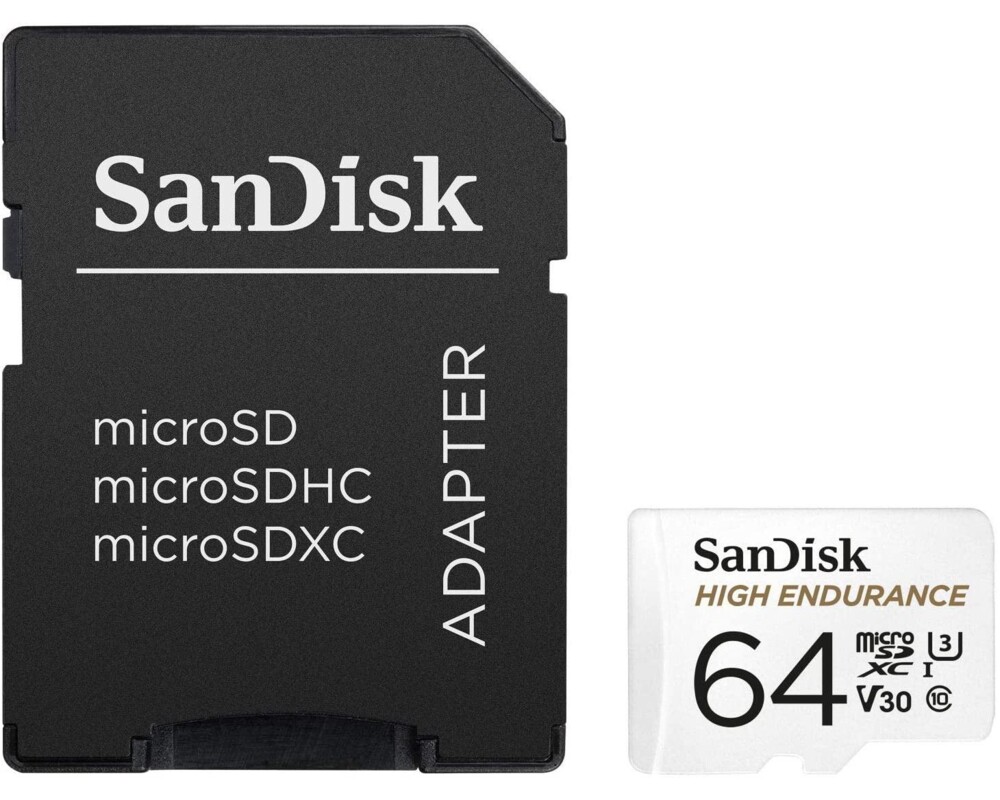 Флаш карта SANDISK 64GB microSDHC Card with Adapter 3