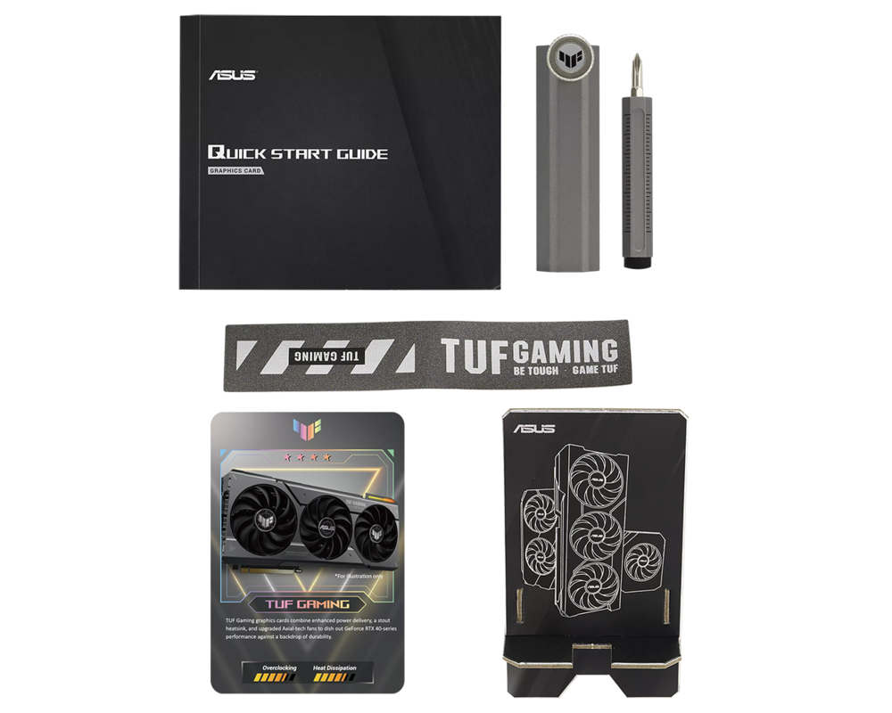 Видеокарта ASUS TUF GAMING GeForce RTX 4070 OC 12GB GDDR6X 10
