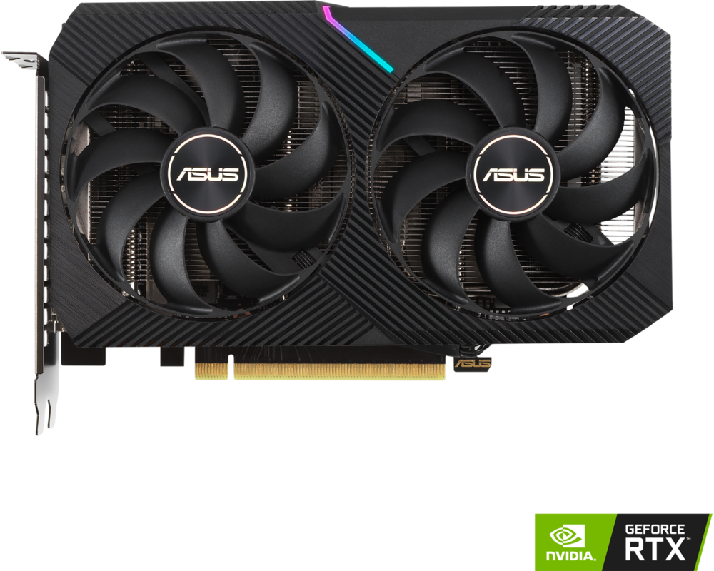 Видеокарта ASUS Dual GeForce RTX 3050 OC Edition 8GB GDDR6X 14