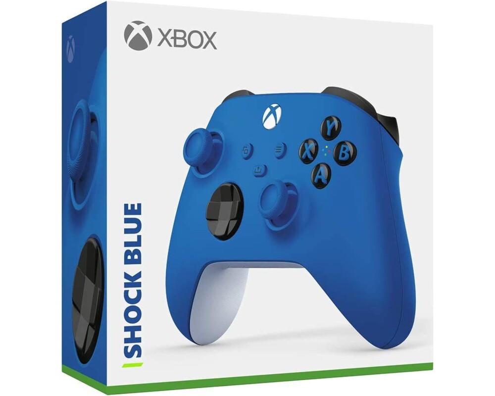Джойстици и Геймпадове Controller Gaming Microsoft, За Xbox, Wireless, Shock Blue 4