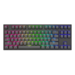 <span>Клавиатура</span> Геймърскa механична клавиатура Dark Project KD87A Black TKL - G3MS Sapphire Switches, RGB, PBT Keycaps <span class='catalog-num-in-name'>FSH-DP-KD-87-000105-GMT</span> - 