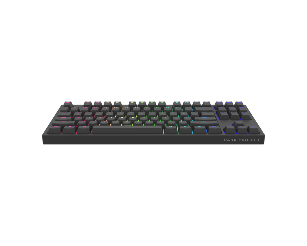Клавиатура Геймърскa механична клавиатура Dark Project KD87A Black TKL - G3MS Sapphire Switches, RGB, PBT Keycaps 3