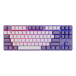 <span>Клавиатура</span> Геймърскa механична клавиатура Dark Project KD87A Violet - G3MS Sapphire Switches, RGB, PBT Keycaps <span class='catalog-num-in-name'>FSH-DPO-KD-87A-406400-GMT</span> - 