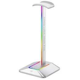  Поставка за слушалки FragON 2U RGB - Бял 659591 2U-RGB-WHITE на топ цена - PIC.bg