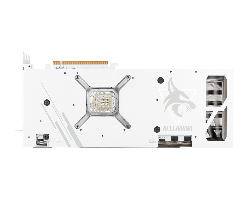 Видеокарта PowerColor Radeon RX 7900 XTX HellHoud Spectral White OC 24GB GDDR6 5