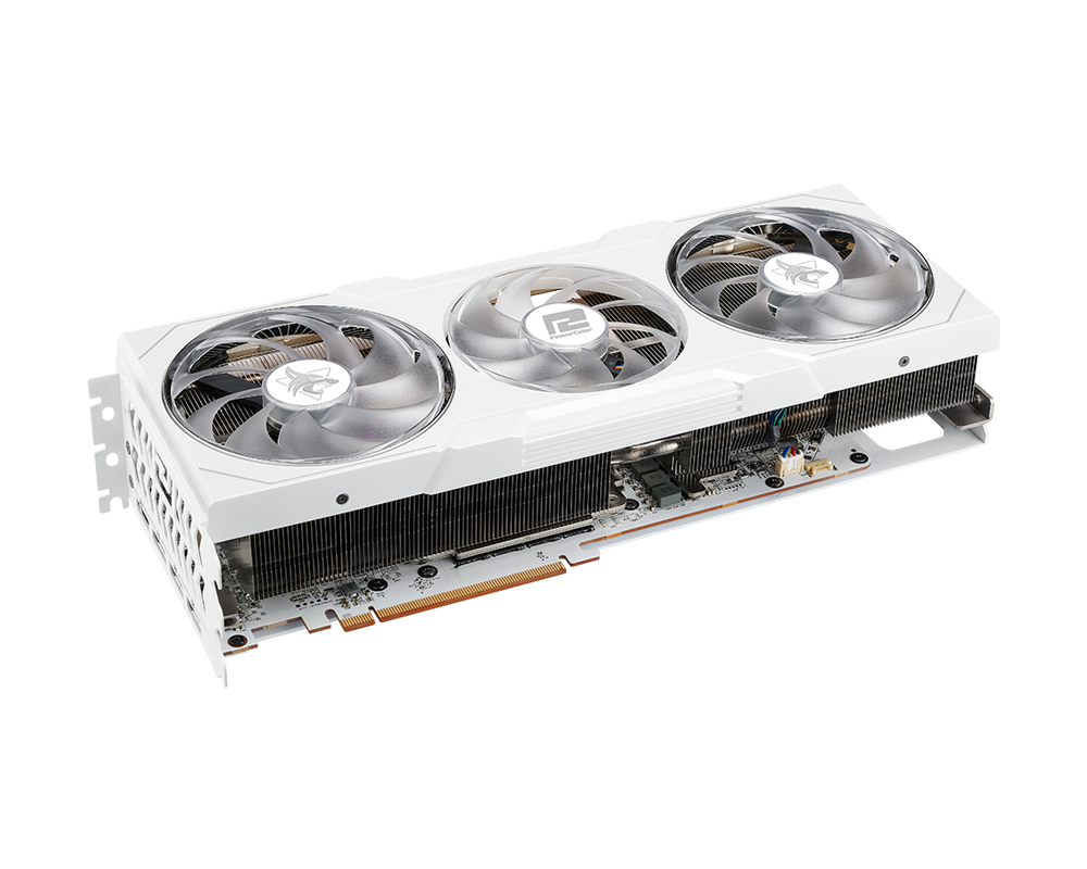 Видеокарта PowerColor Radeon RX 7900 XTX HellHoud Spectral White OC 24GB GDDR6 2