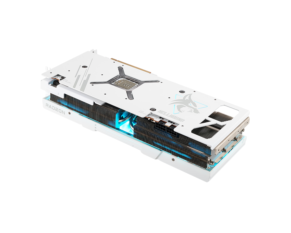 Видеокарта PowerColor Radeon RX 7900 XTX HellHoud Spectral White OC 24GB GDDR6 4