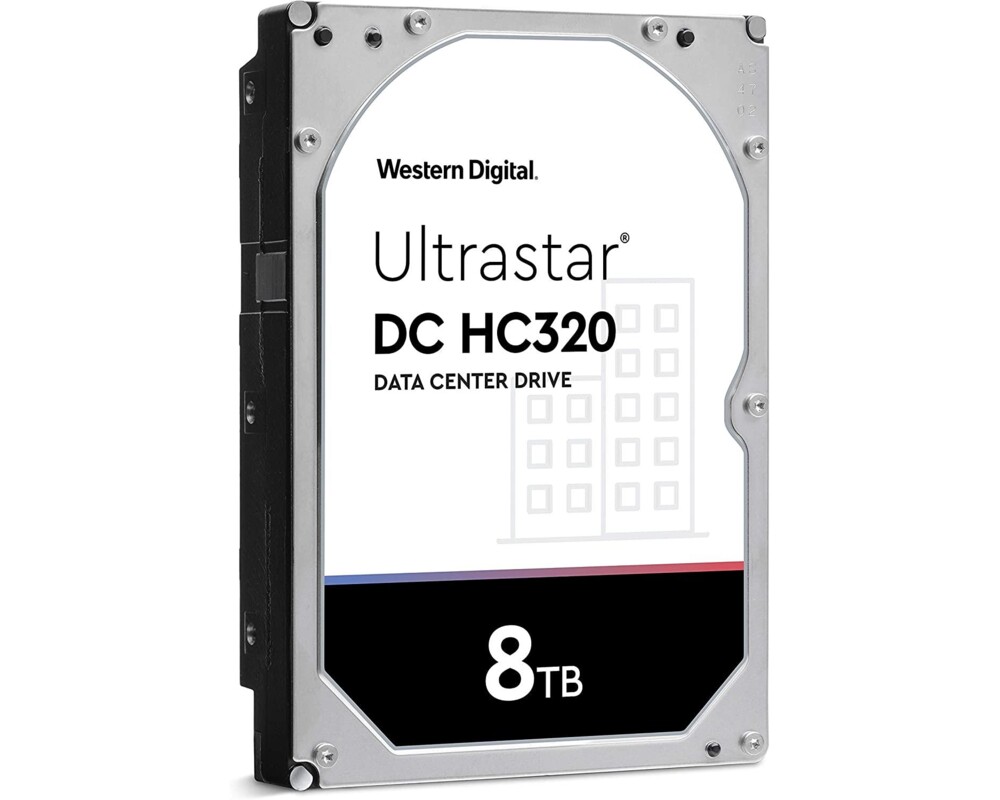 Твърд диск WD Ultrastar DC HC320, 8TB, 7200RPM, SATA 6GB/s - HUS728T8TALE6L4 3