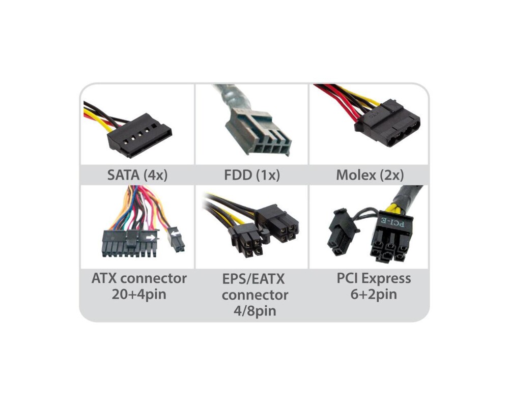 Захранване Ewent EM3908, ATX 600W V3.1 5