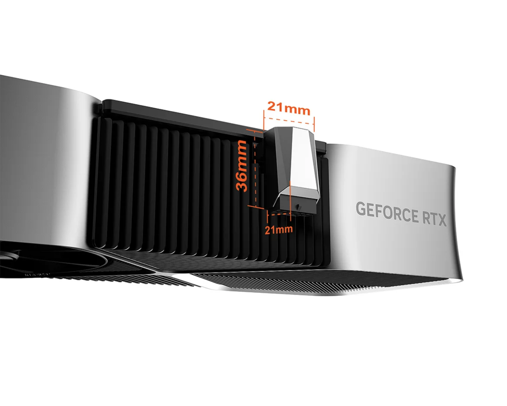 Контролер CableMod 12VHPWR 90 Degree Angled Adapter - Variant A Orange 5