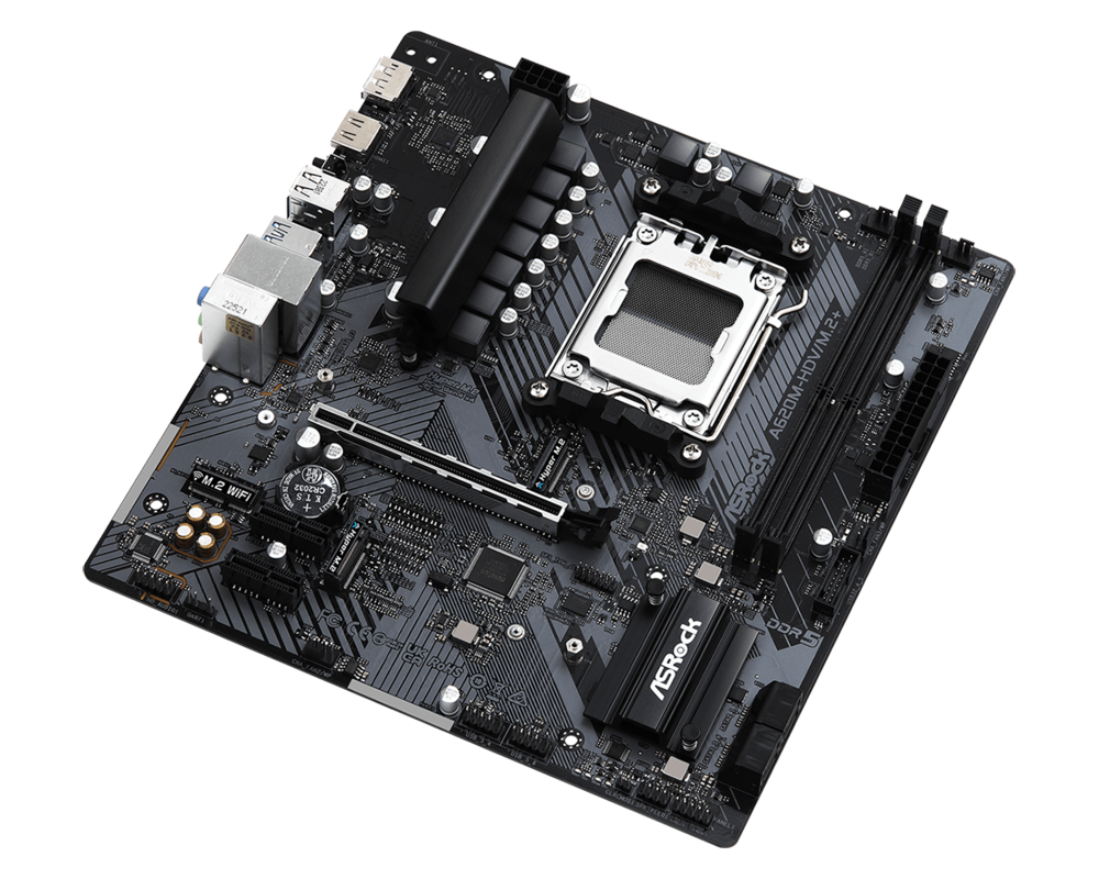 Дънна платка ASROCK A620M-HDV M.2+, Socket AM5, mATX 3