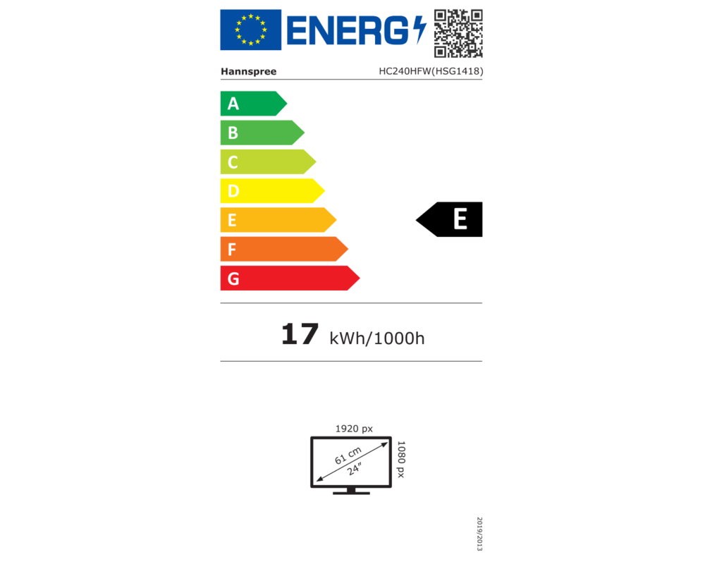 Монитор HANNSPREE HC240HFW, Full HD, Wide, 23.8 inch, 60Hz, HDMI, D-Sub, бял 8