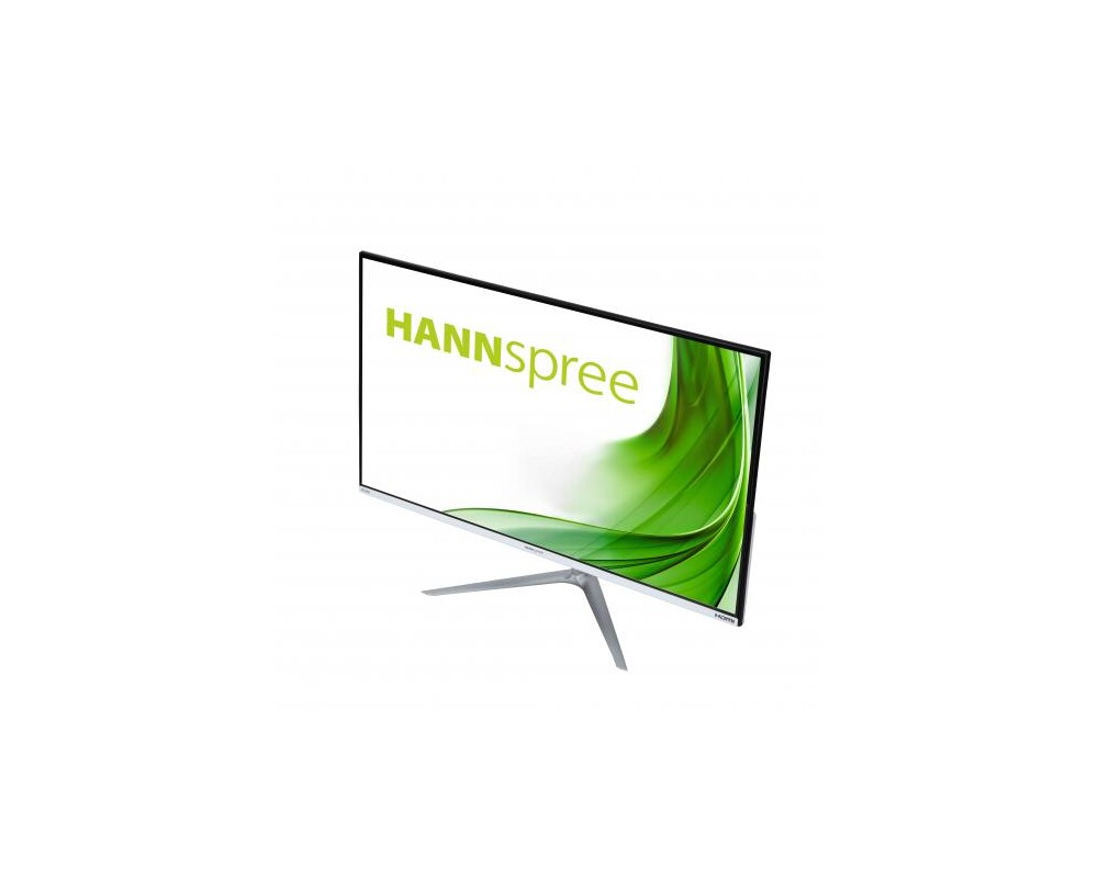 Монитор HANNSPREE HC240HFW, Full HD, Wide, 23.8 inch, 60Hz, HDMI, D-Sub, бял 2