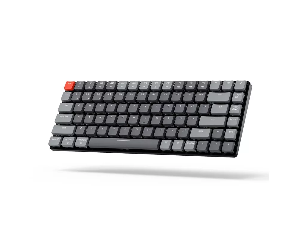 Клавиатура Геймърска Механична клавиатура Keychron K3 Hot-swappable TKL Keychron Optical Low Profile Red Switch RGB LED Keychron Optical Low Profile Red Switch ABS 5
