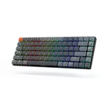 Клавиатура Геймърска Механична клавиатура Keychron K3 Hot-swappable TKL Keychron Optical Low Profile Red Switch RGB LED Keychron Optical Low Profile Red Switch ABS 6