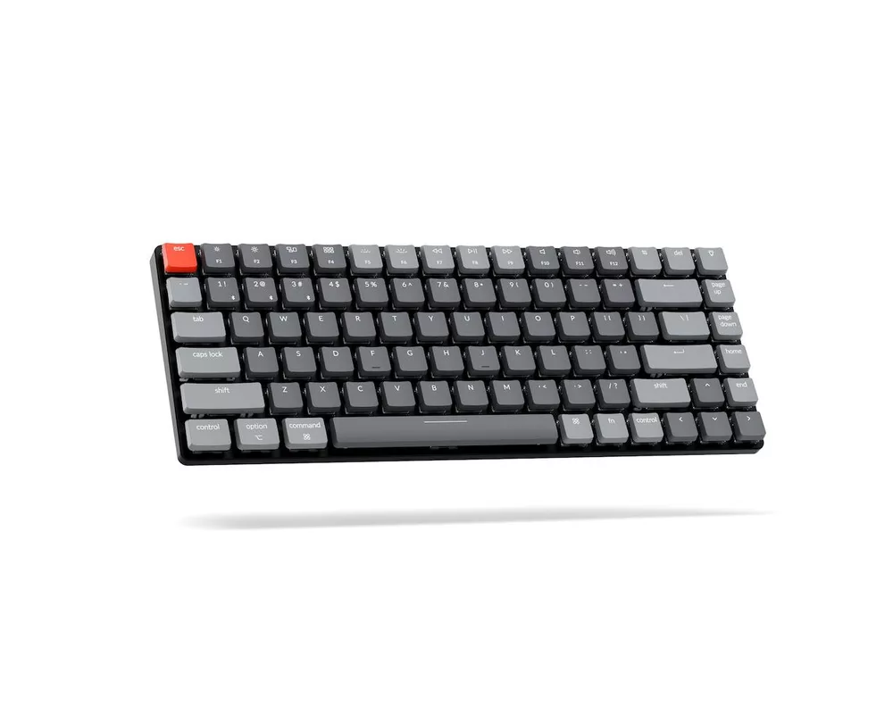 Клавиатура Геймърска Механична клавиатура Keychron K3 Hot-swappable TKL Keychron Optical Low Profile Red Switch RGB LED Keychron Optical Low Profile Red Switch ABS 4