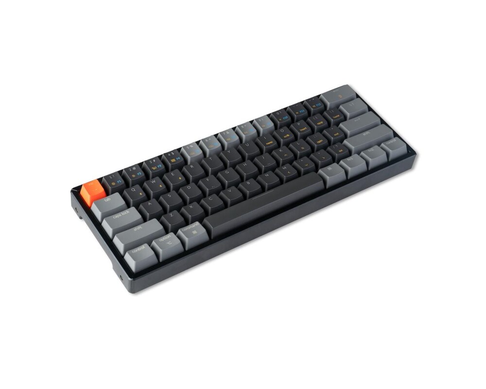 Клавиатура Геймърска Механична клавиатура Keychron K12 Hot-Swappable 60% Gateron Brown Switch RGB LED ABS 3